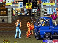 une photo d'Ã©cran de Burning Fight sur SNK Neo Geo